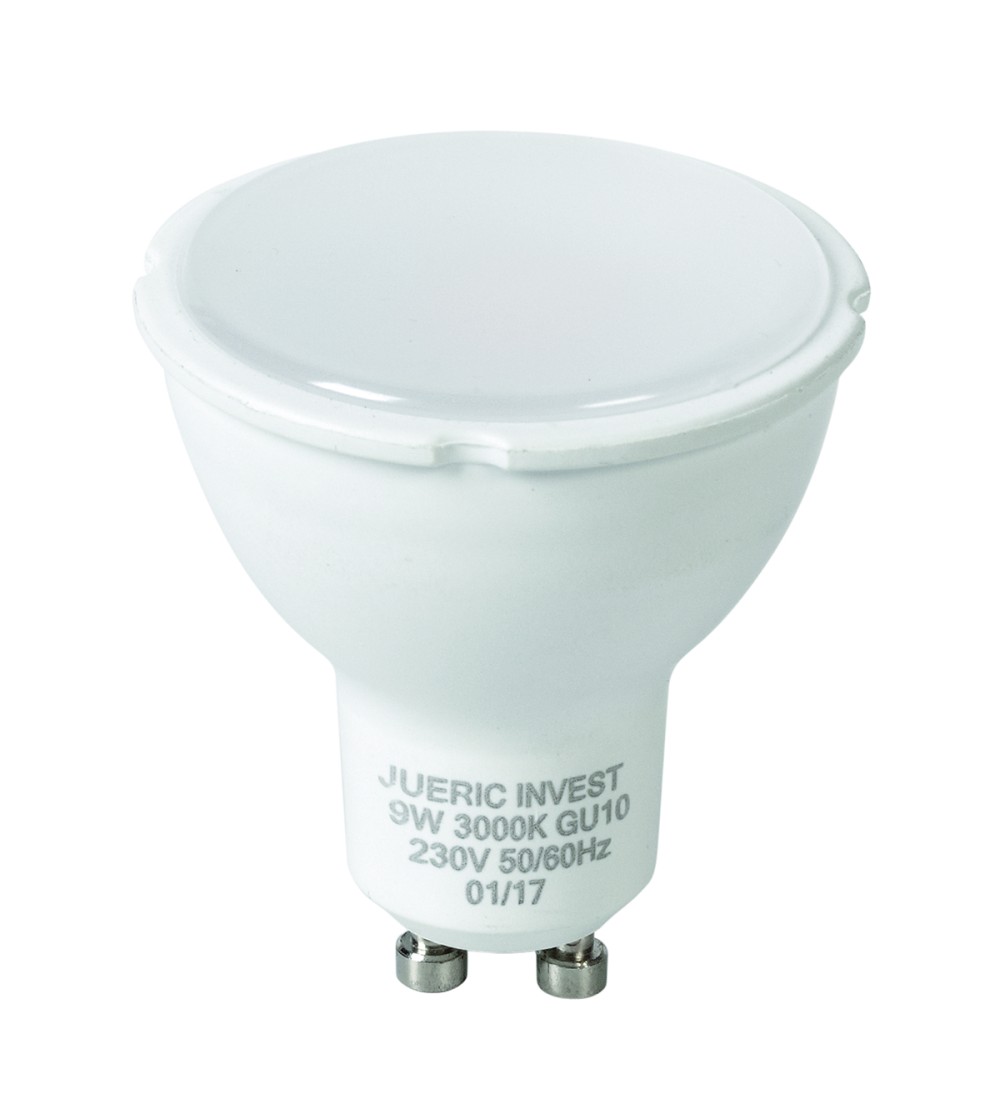 BOMBILLA DICROICA GU10 LED 9W 6000K 120º
